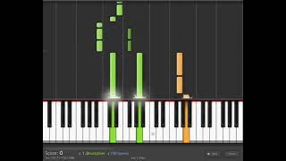 Black Sabbath - "Iron Man" on Synthesia