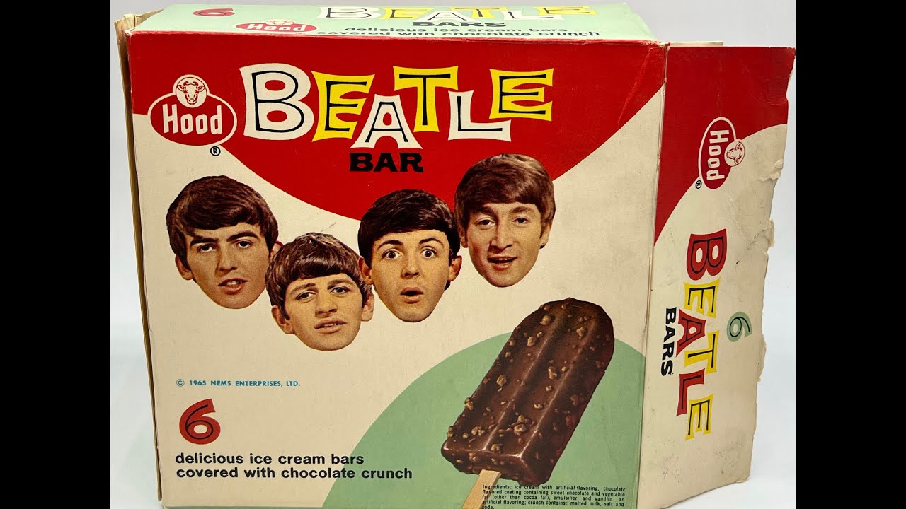 Rare BEATLES ICE CREAM BOX for eBay Bidders - YouTube