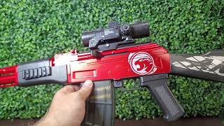 How This Toy Gun Works Foam Dart Ak47 Toy Gun