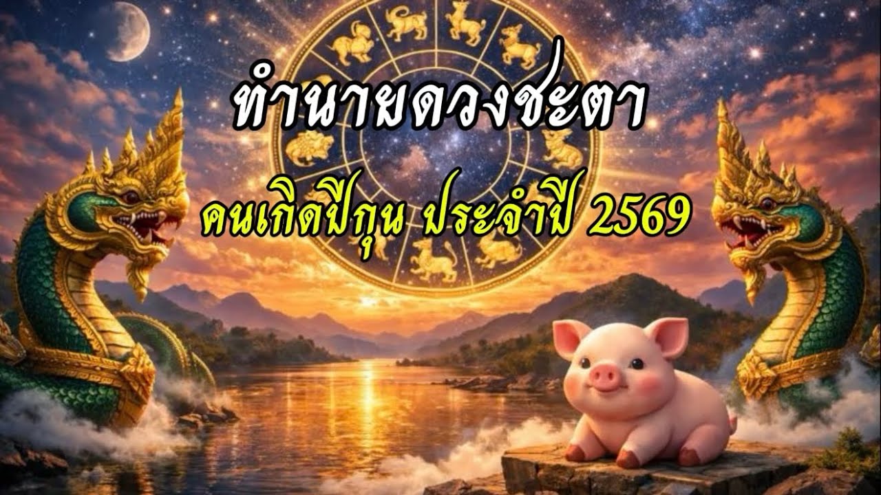 #ดูดวง #ปีกุน #ดวงปี2569 แบบละเอียด การงาน การเงิน ความรัก สุขภาพ โชคลาภ