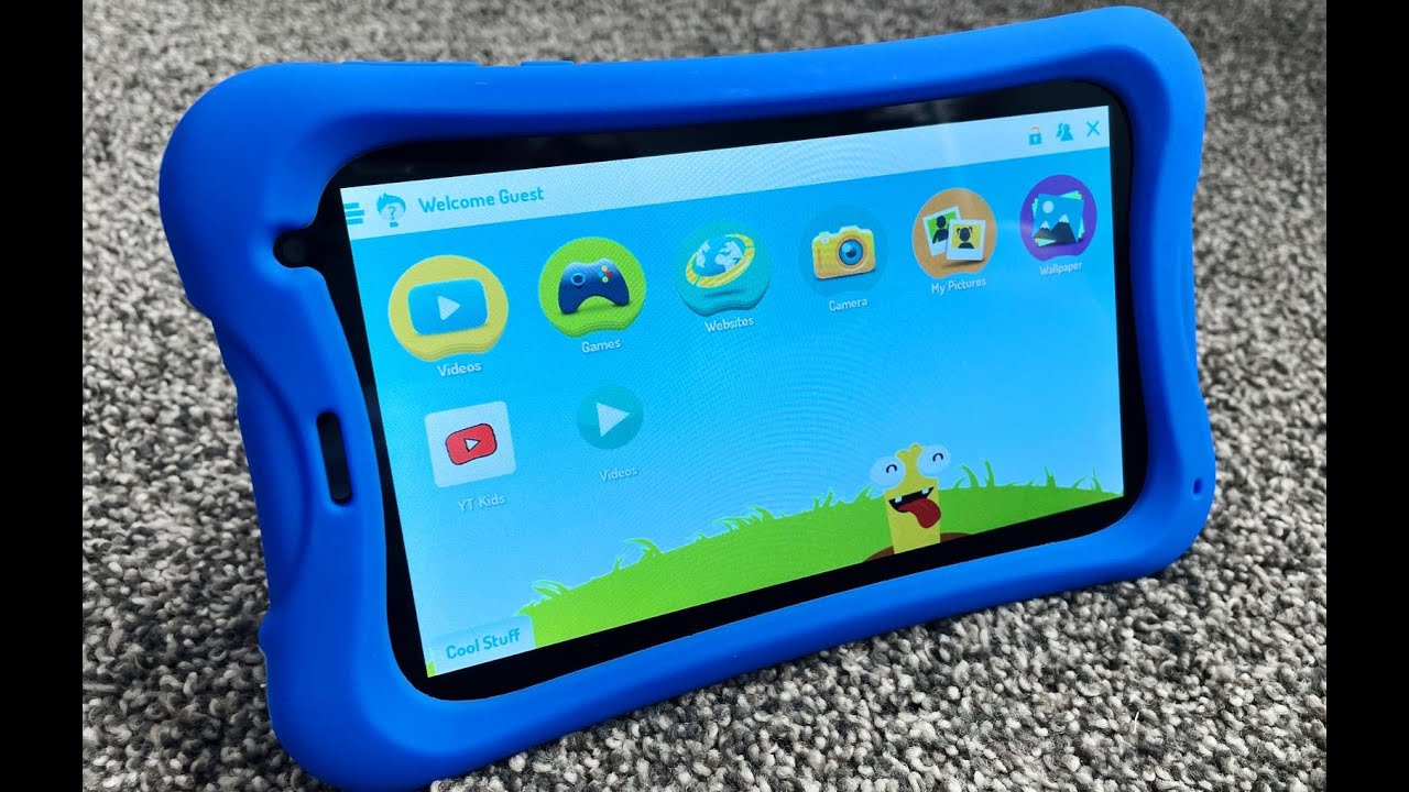 Tablette pour enfant 10,1'', Android, ROM 32 GB, RAM 2 GB