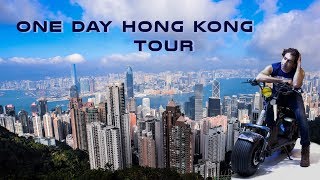 Low budget one day hong kong tour | transit cost sight seeing