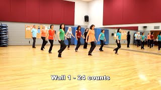 Nancy Mulligan - Line Dance (Dance & Teach in English & 中文)