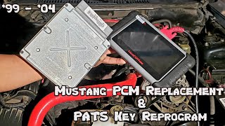 99-04 Mustang PCM Replacement & PATS Key Reprogram