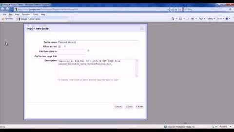 How to Use Google Fusion