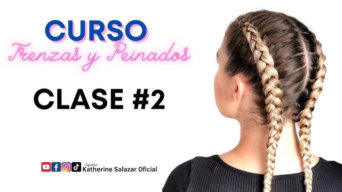 Como hacer la trenza china paso a paso ( DIY french braid)