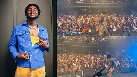 Omahlay Live Performance At "Oya Festival" Concert In Oslo Norway