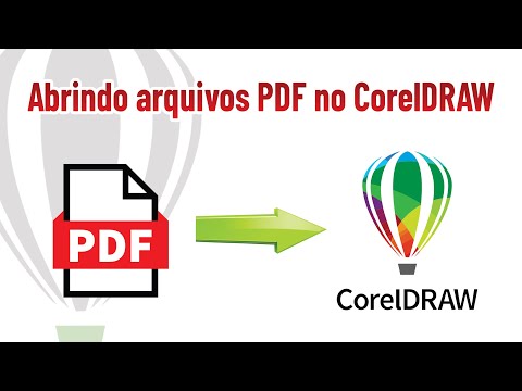 Vídeo: Posso converter pdf para cdr?