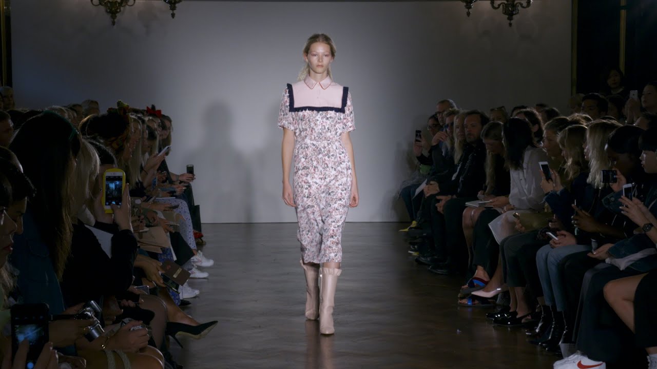 Mother of Pearl SS16 at London Fashion Week - YouTube