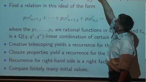 Proof of George Andrews