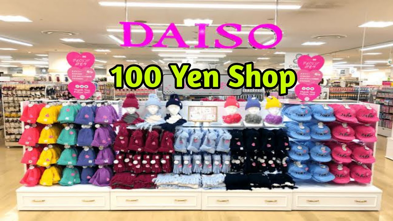 Shopping @ Daiso 100 yen Shop Kinshicho, Japan
