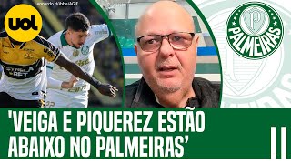 PALMEIRAS TEM ALGUNS JOGADORES SEM CONFIANÇA, VEIGA E PIQUEREZ ESTÃO ABAIXO, ANALISA MASSINI