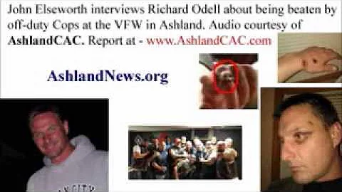Richard Odell describes being beaten by off duty C...