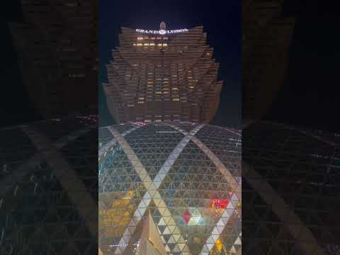China🇨🇳, Macau, Grand Lisboa Hotel and Casino The Grand Lisboa Macau Hotel-Casino, a grandiose skys