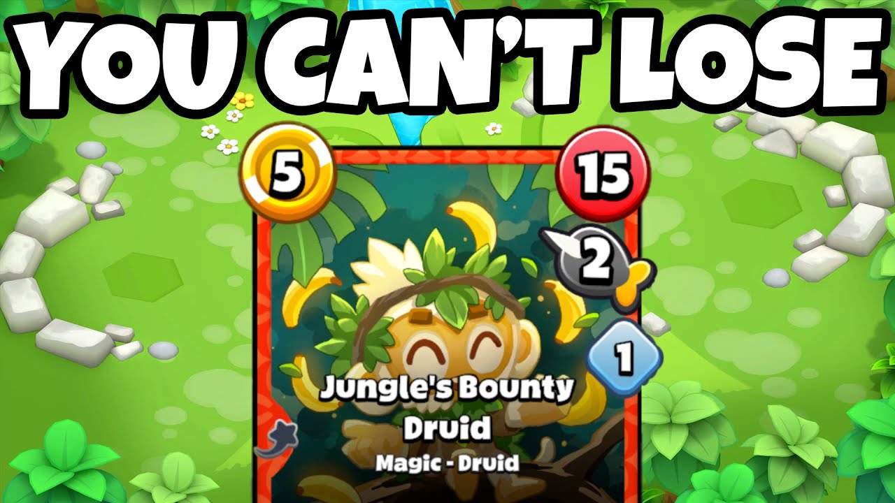 Jungle's Bounty is BROKEN!!! (Bloons Card Storm)