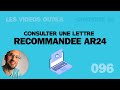 Consulter une lettre recommande lectronique ar24