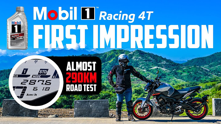 Mobil 1 racing 4t 15w50 review
