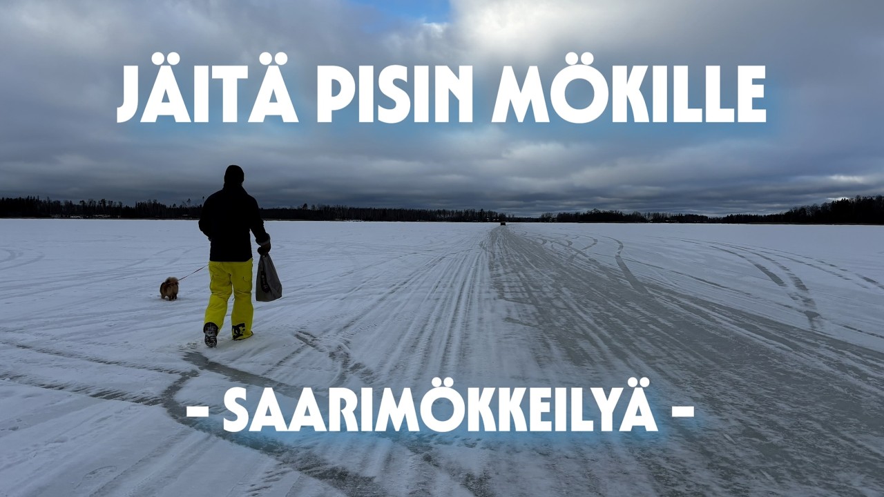 Jäitä pisin mökillä käymään!