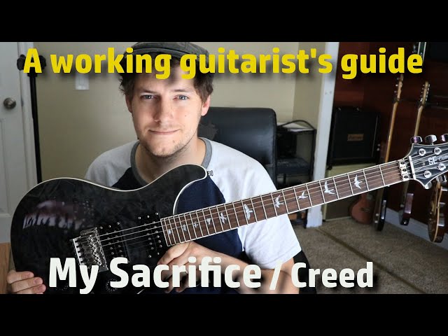 How to play My Sacrifice by CREED on guitar 
