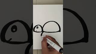 How to Draw Turtle or tortoise for beginners | Easy Drawings @theShift_24 Wealth