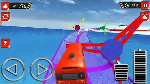 Impossible Bus Stunt Driving । Android Gameplay । Bus Games । Best Android Games । Car Games । Bus ।