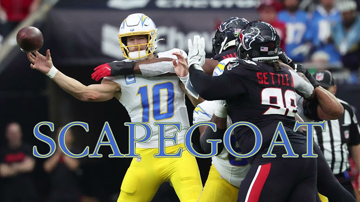 Justin Herbert Playoff Interceptions vs Texans All 22 Film Breakdown