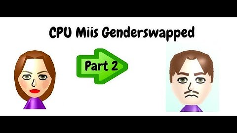 [ACTUAL] What Wii Sports Resort CPU Miis will look like gender swapped (PART 2)