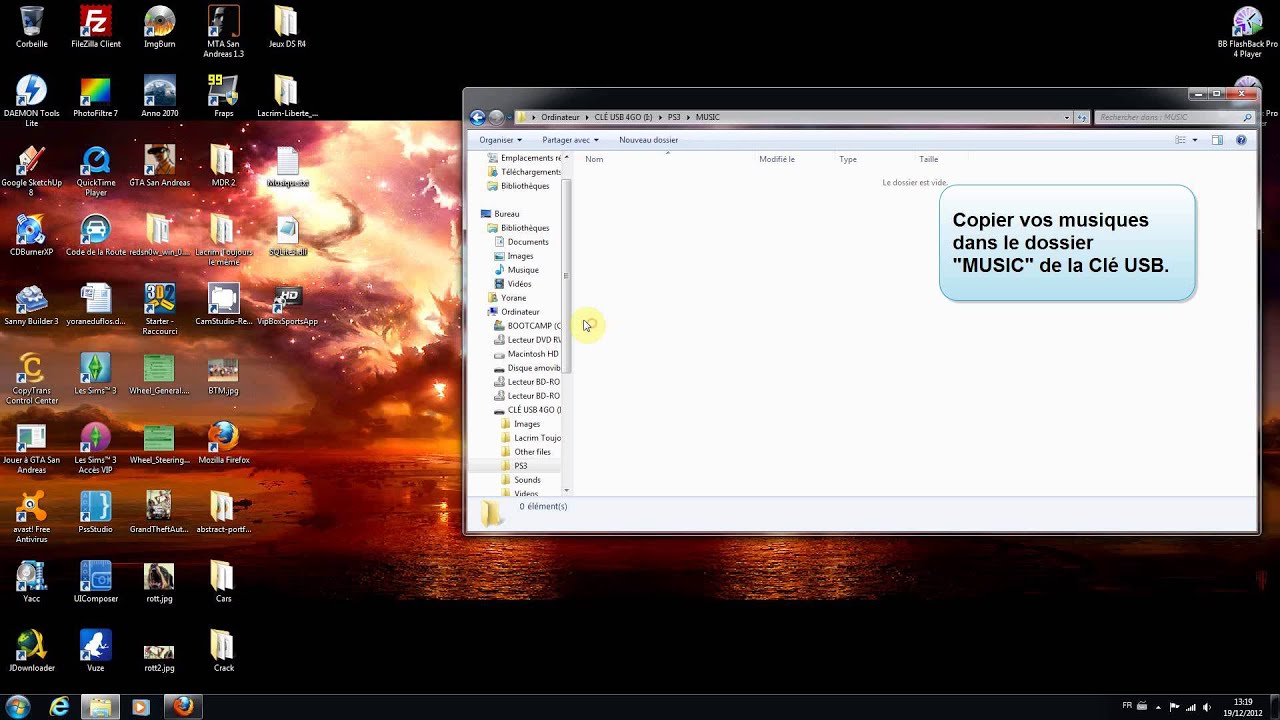 Tuto Mettre Musique Sur Ps3 Youtube