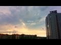 Ураган. Гроза в Минске 13.07.2016  (ускоренное видео в 10 раз) Сухарево. Каменная горка.