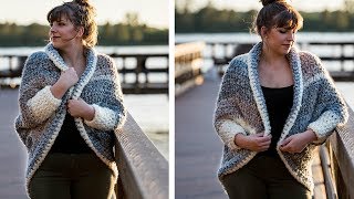 Crochet Cuddler Cocoon Sweater