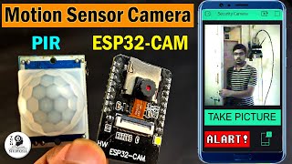 ESP32-CAM Motion Sensor Security Camera with Notification using Blynk - DIY Home surveillance system screenshot 4