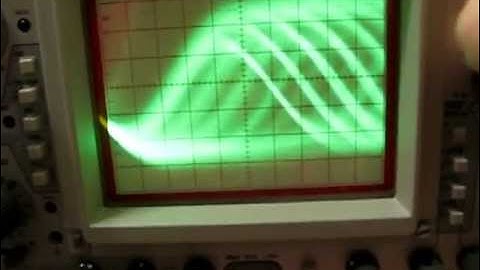 RF signal alignment of the LD player using my new scope