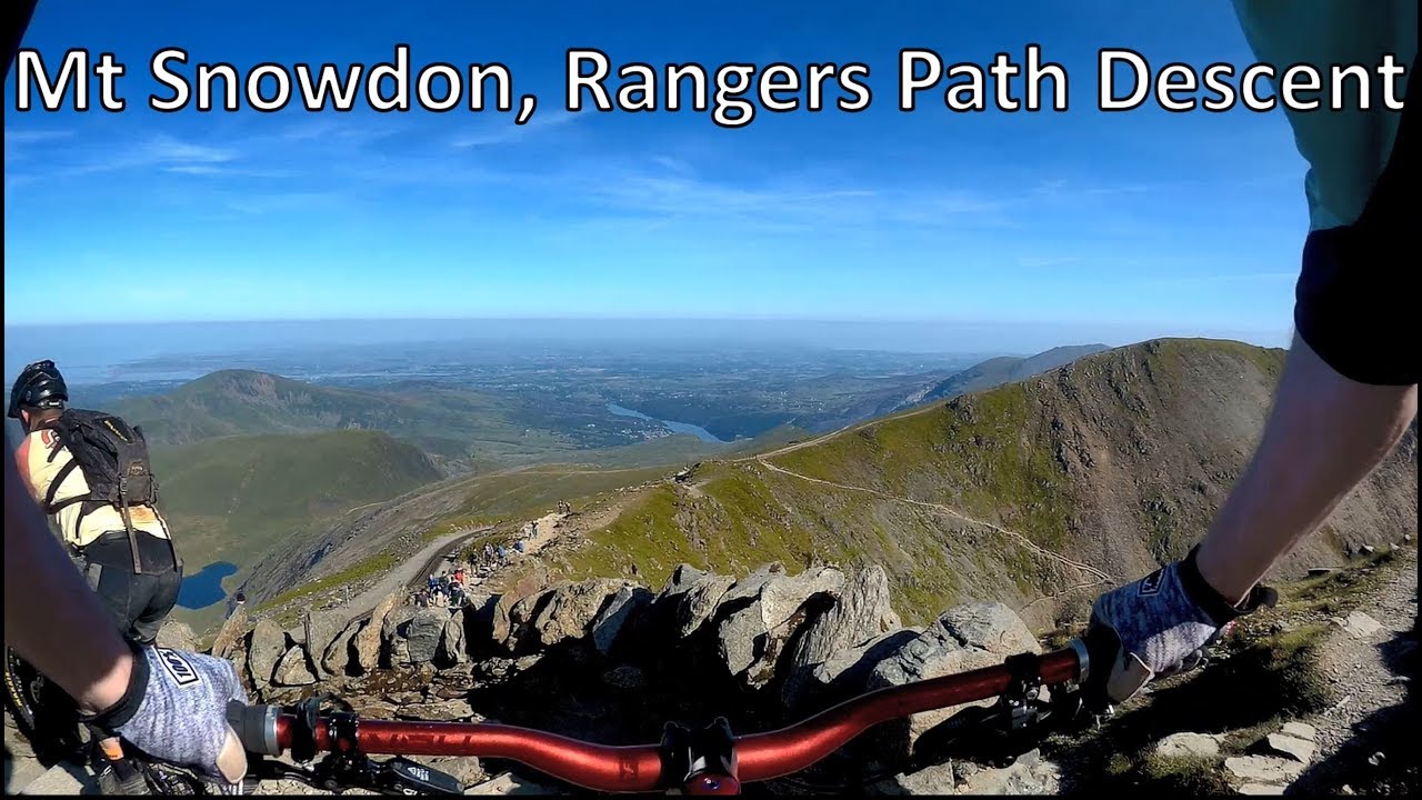 Mt Snowdon MTB Adventure - Rangers Path Descent! - YouTube