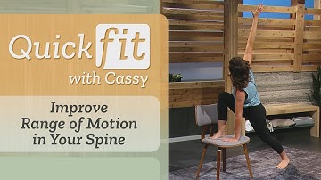 Improve Range of Motion in Your Spine | Quick Fit With Cassy