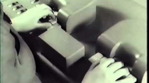 VODER 1939   Early Speech Synthesizer