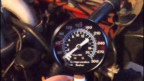 1990 rx7 Convertible Compression Test. Front Rotor