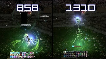 FFXIV ARR small Spell Speed test