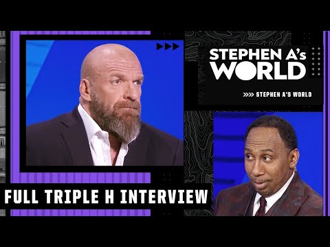 Stephen A.'s full interview with WWE Superstar Triple H | Stephen A.'s World