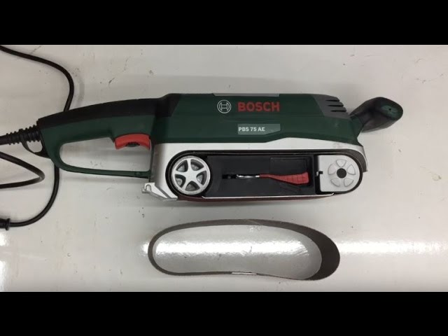 Bandschleifer Bosch Pbs 75 Ae Set Youtube Bandschleifer Bosch Pbs 75 Ae Set Youtube