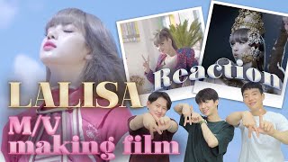 korean reaction to lalisa / korean reaction to lalisa mv making film 😍