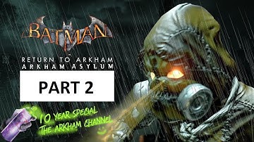 Batman Arkham asylum PS4 Walkthrough Part 2 (Hard Difficulty)