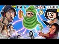 GHOST BUSTERS In REAL LIFE!!  Slimer no like Party in Elevators + FGTEEV DUDDY in Gurkey GAME?