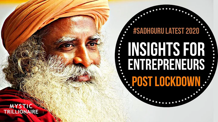 Insights For Entrepreneurs | TIE Global Live With Sadhguru In Challenging Times (May 2020)