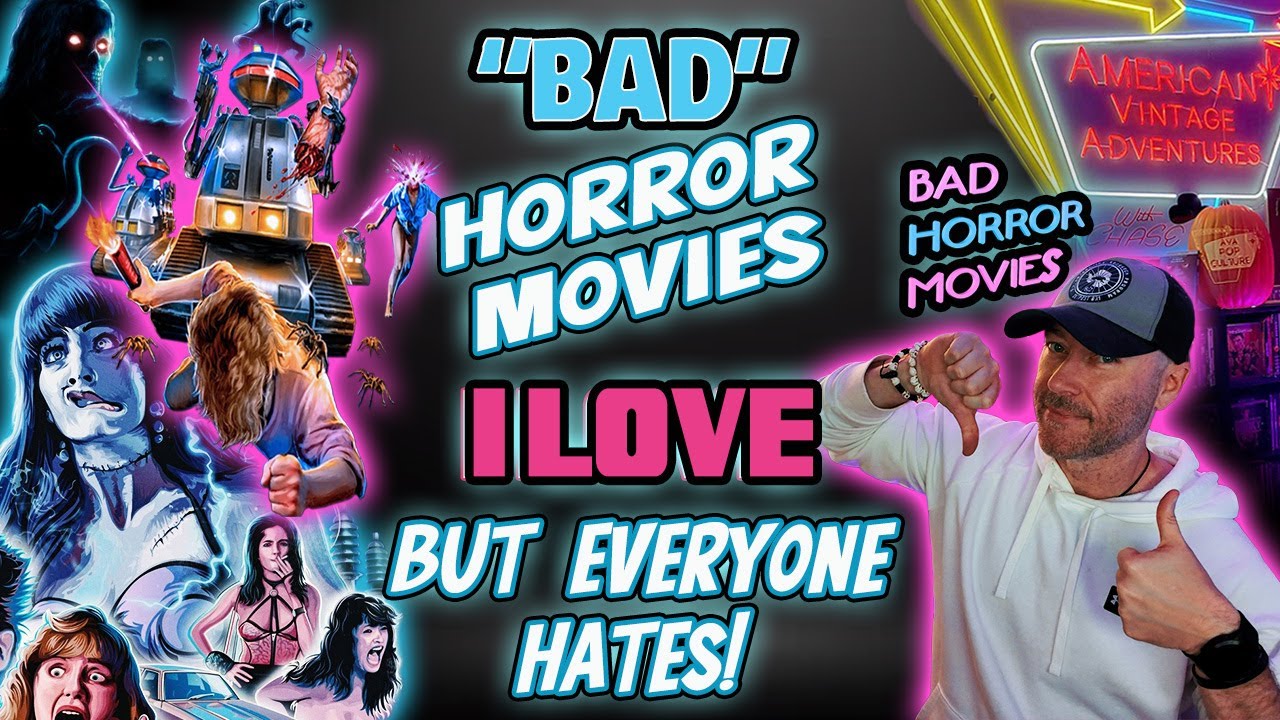 10 BAD Horror Movies Everyone HATES But I Actually Love - YouTube
