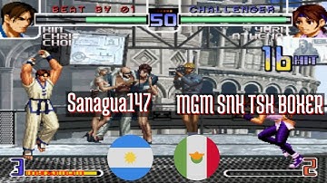 FT5 @kf2k2pls: Sanagua147 (AR) vs MGM SNK TSK BOXER (MX) [KOF 2002 Plus kf2k2 Fightcade] Jun 8