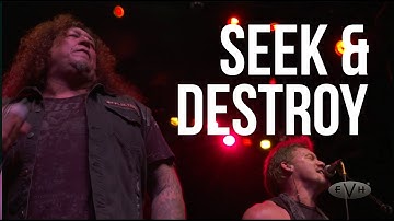 Metallica "Seek & Destroy" cover by Gary Holt, Chris Jericho, Chuck Billy + Metal Allegiance live