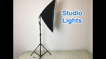 MountDog Softbox Lighting Kit Unboxing & Review