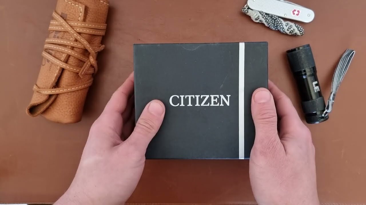 Unboxing 📦 Citizen Eco Drive Everyday Office Watch (BM7108-81E) - YouTube