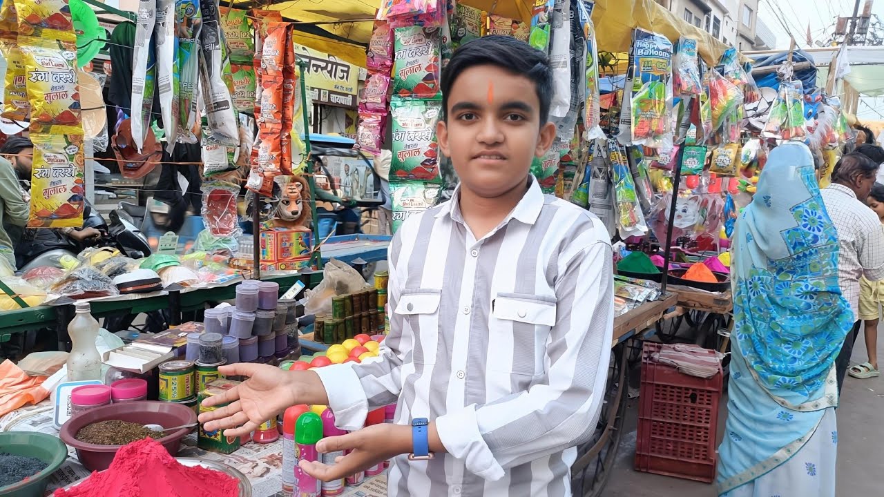 Holi Ki Shopping Vlog 😍 | vlog with anand 9261 | daily vlog |