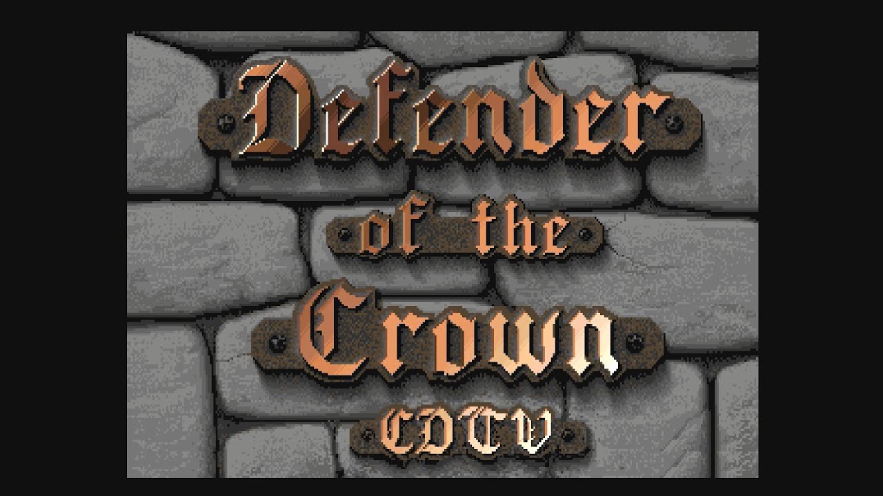 Defender of the Crown CDTV (1991 by Commodore / Cinemaware)